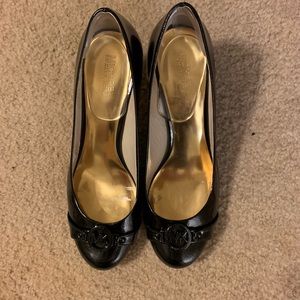 Black Michael Kors heels